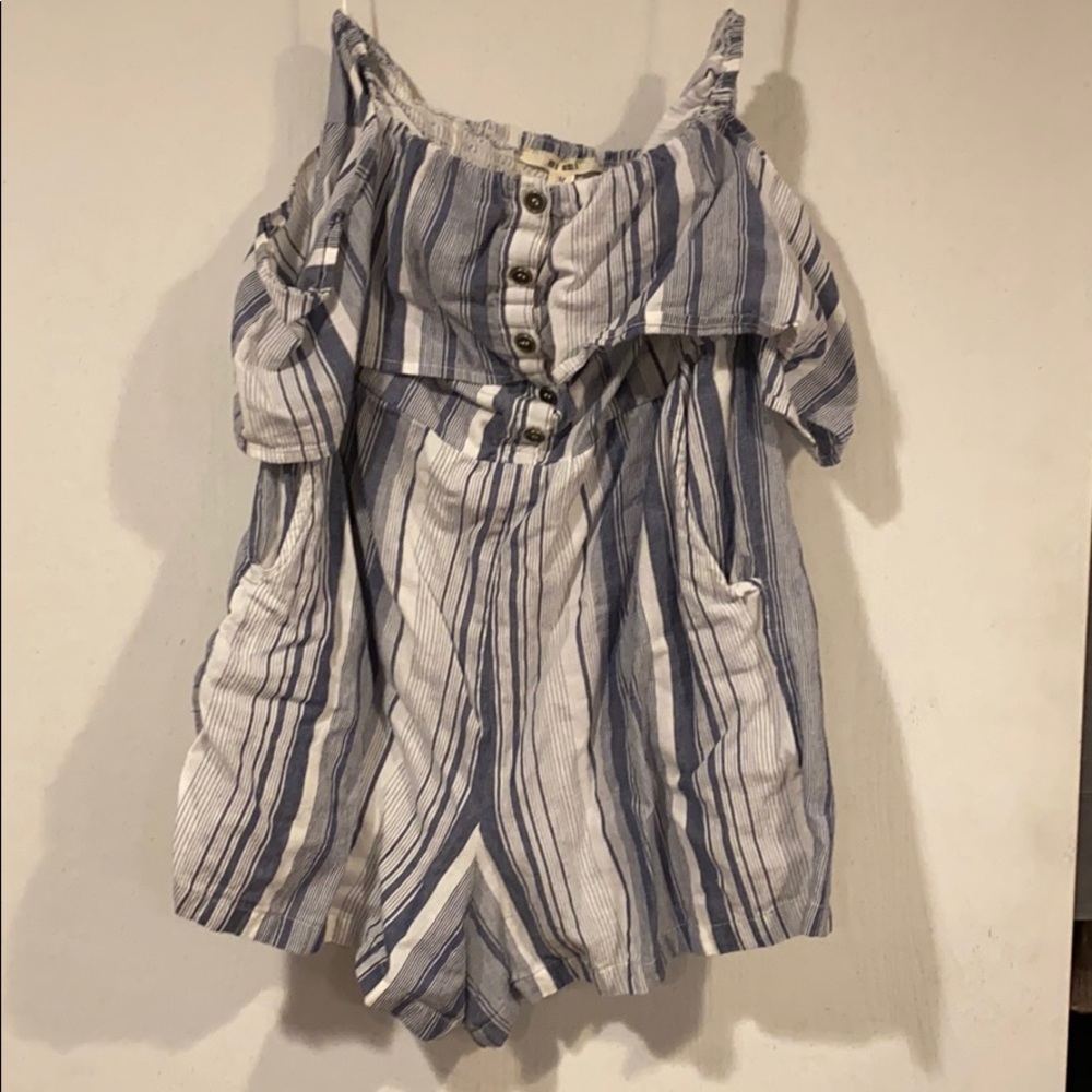 Off the shoulder romper